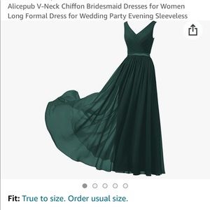 Emerald Green Bridesmaid Dress